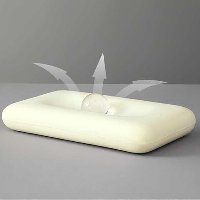 Four Season Universal Knitted Cotton Neck Support Slow Rebound Pillow