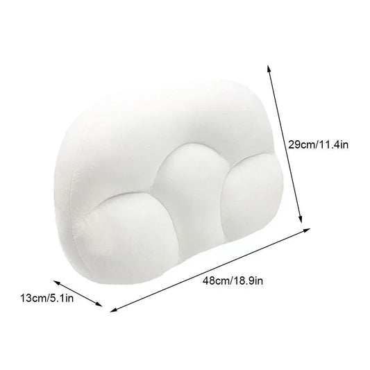 All-round Egg Shaped Cloud Pillow Soft Bed Pillow Nursing Pillow 3D Ergonomic Sleeping Memory Foam Egg Shaped Ergonomic Pillows